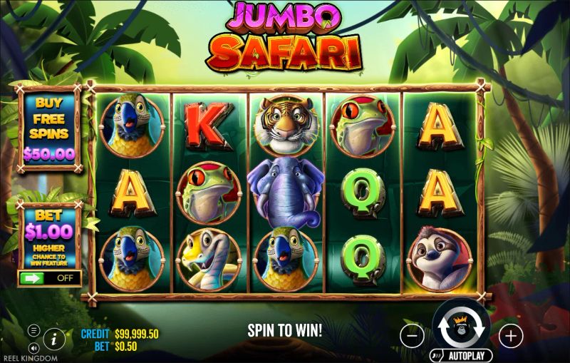 Jumbo Safari gameplay screenshot