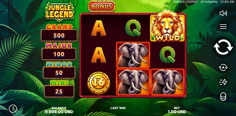 Jungle Legend gameplay screenshot