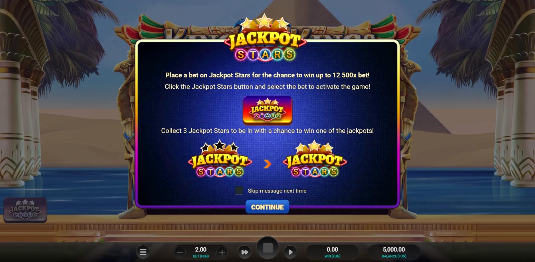 King of Kings slot gameplay screenshot