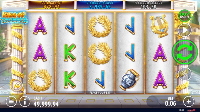 King of Thunder gameplay screenshot