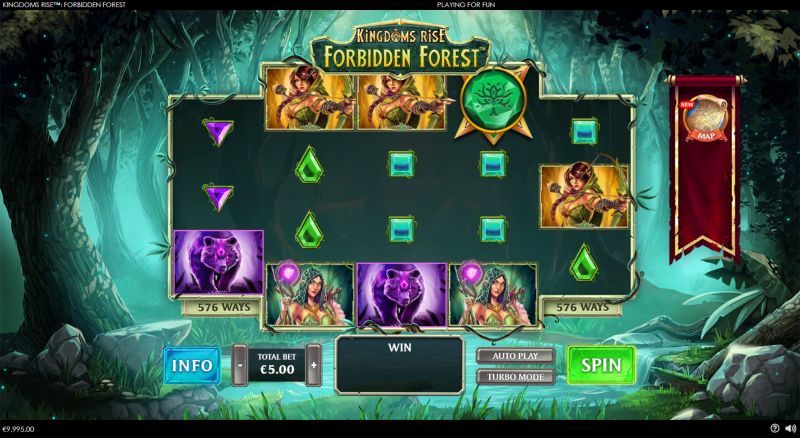 Kingdoms Rise: Forbidden Forest gameplay screenshot