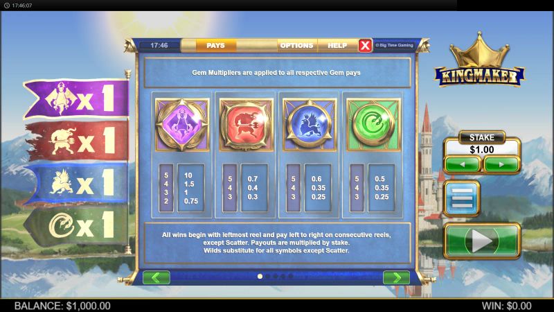 Kingmaker gameplay screenshot