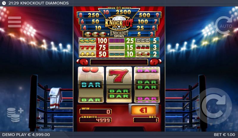 Knockout Diamonds gameplay screenshot