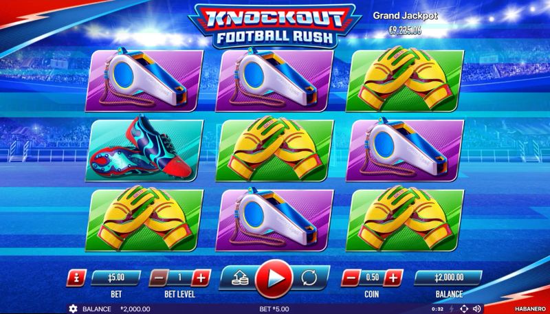 Knockout Football Rush gameplay screenshot