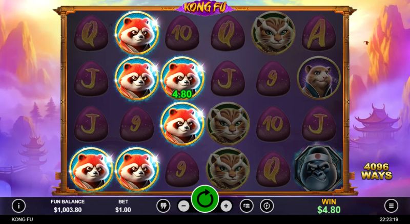 Kong Fu gameplay screenshot