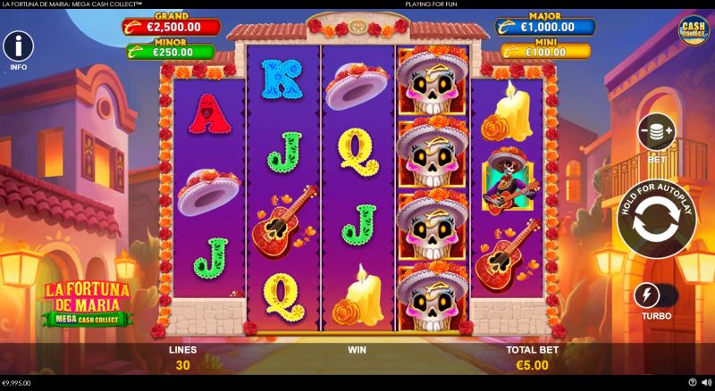 La Fortuna de Maria: Mega Cash Collect gameplay screenshot