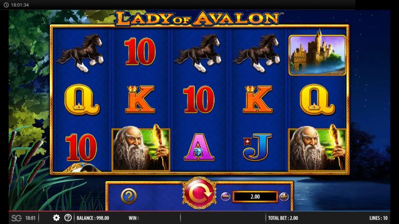 Lady of Avalon gameplay screenshot