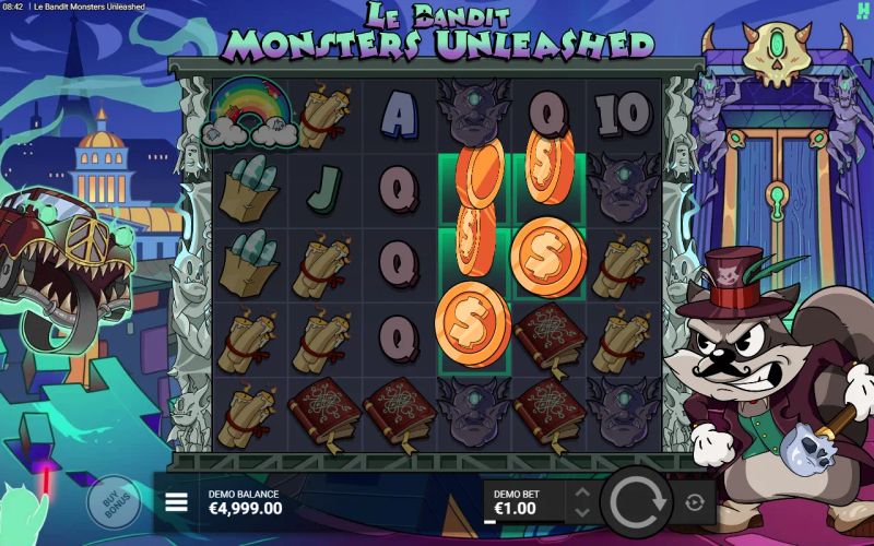 Le Bandit Monsters Unleashed gameplay screenshot