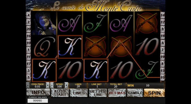 Le Comte de Monte Cristo gameplay screenshot