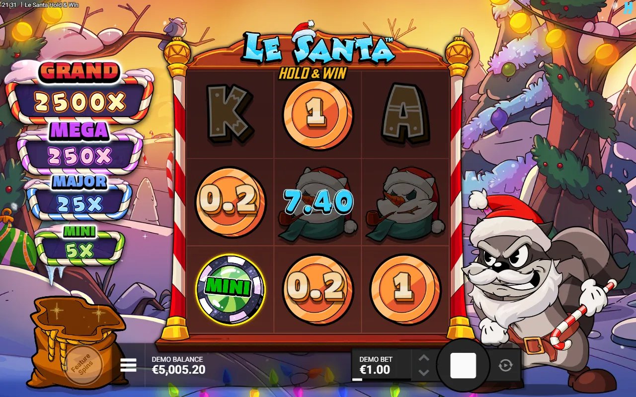 Le Santa Hold & Win - screenshot 1