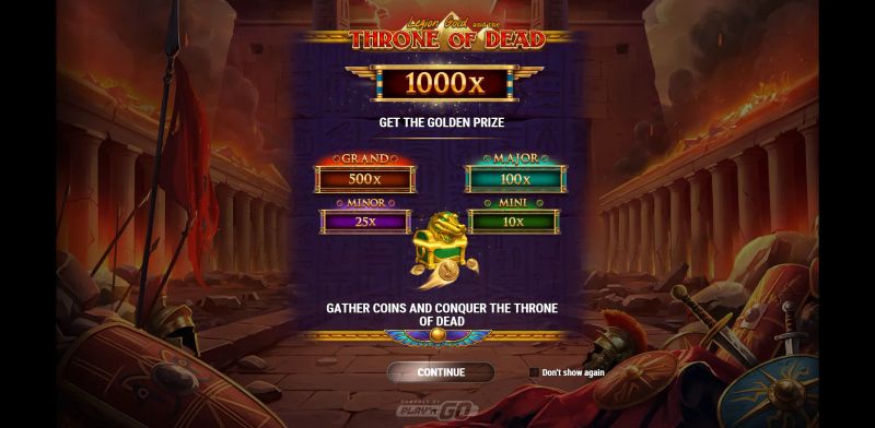 Legion Gold and the Throne of Dead gameplay screenshot