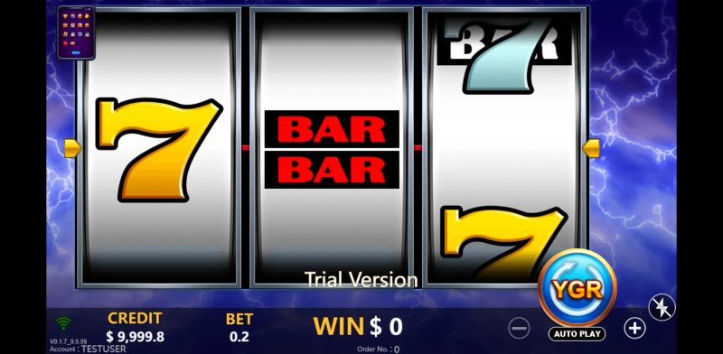 Lightning Respin 7 gameplay screenshot