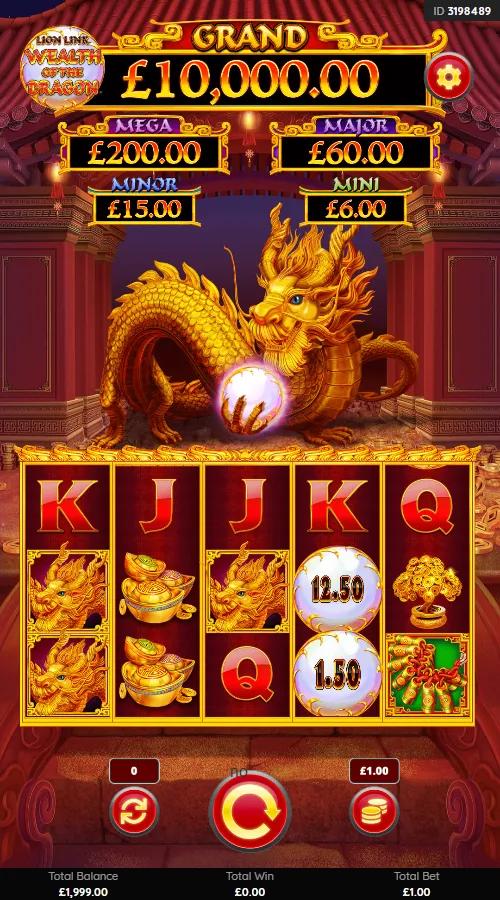 Lion Link Wealth of the Dragon gameplay screenshot
