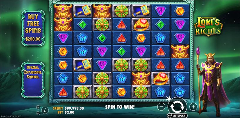 Loki’s Riches gameplay screenshot