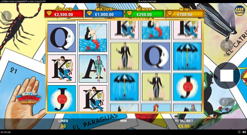 Lotería Don Clemente: Cash Collect gameplay screenshot