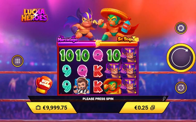 Lucha Heroes gameplay screenshot