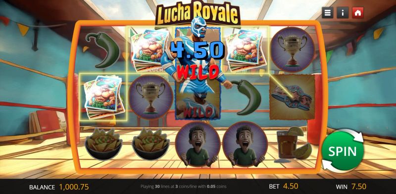 Lucha Royale gameplay screenshot