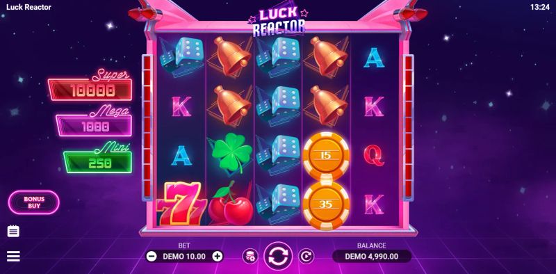 Luck Reactor gameplay screenshot