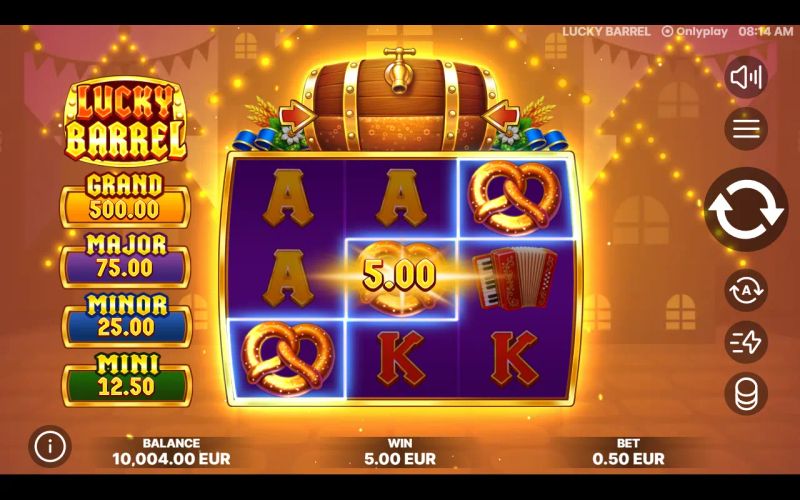 Lucky Barrel gameplay screenshot