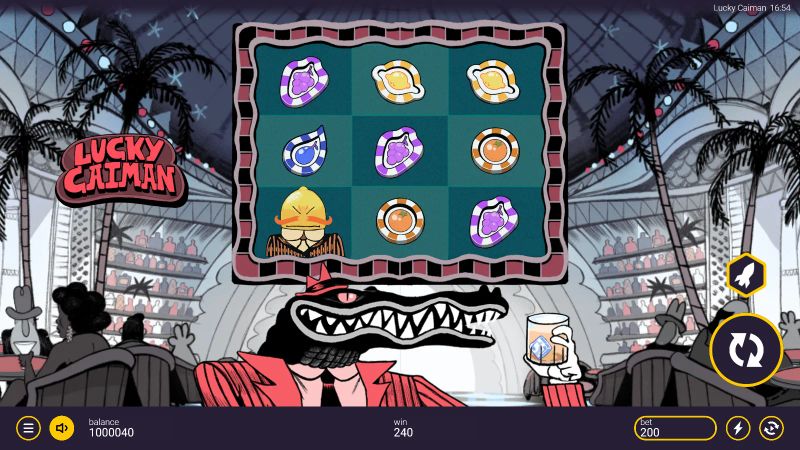 Lucky Caiman gameplay screenshot