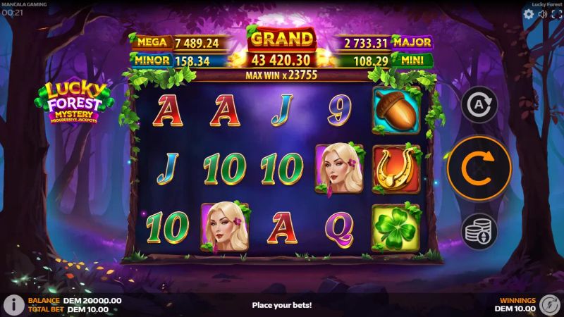 Lucky Forest gameplay screenshot