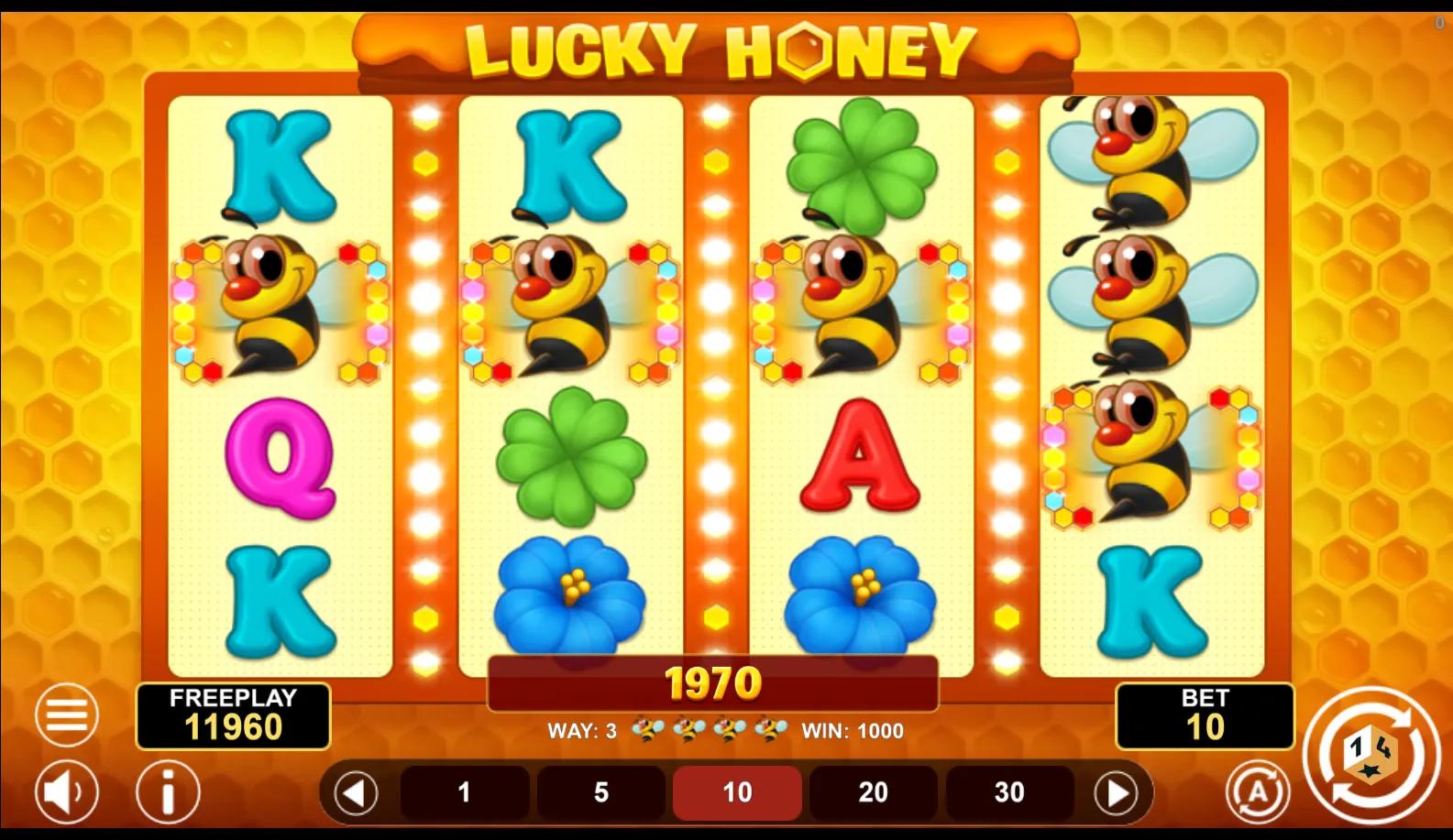 Lucky Honey gameplay screenshot