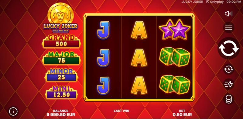 Lucky Joker: Hold and Win gameplay screenshot