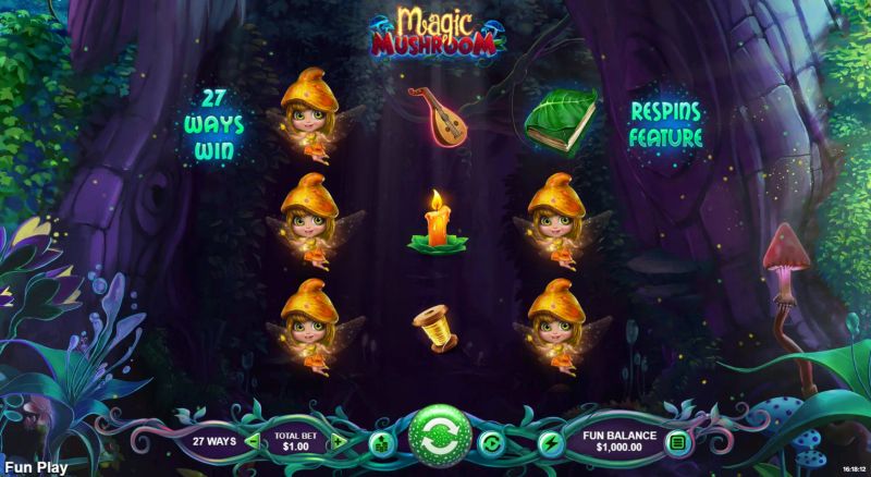 Magic Mushroom gameplay screenshot
