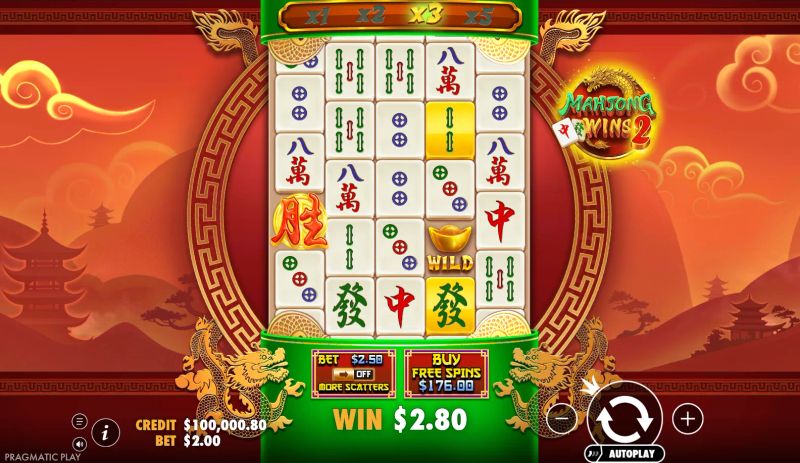 Mahjong Wins 2 gameplay screenshot