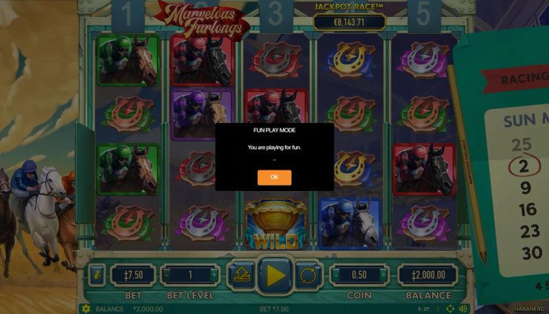 Marvelous Furlongs gameplay screenshot
