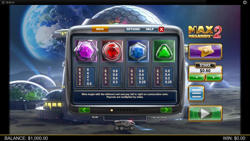 Max Megaways 2 gameplay screenshot