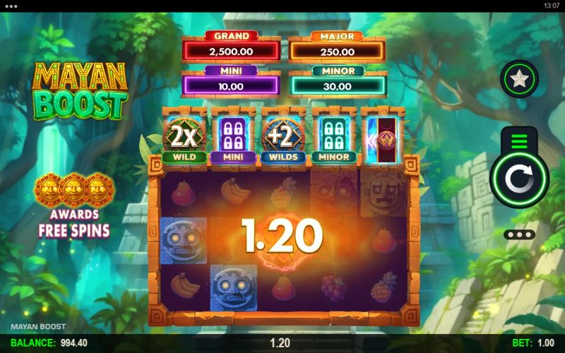 Mayan Boost gameplay screenshot