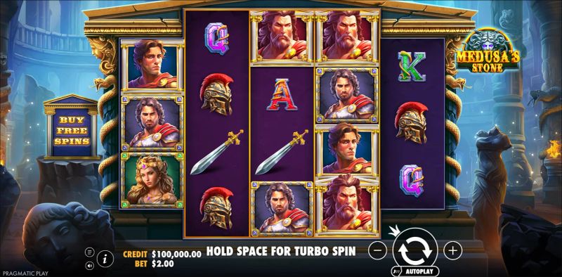 Medusa's Stone gameplay screenshot