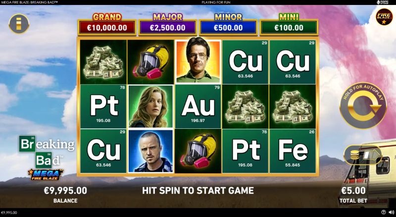 Mega Fire Blaze: Breaking Bad gameplay screenshot