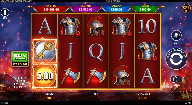 Mega Fire Blaze: Emperor of Rome gameplay screenshot