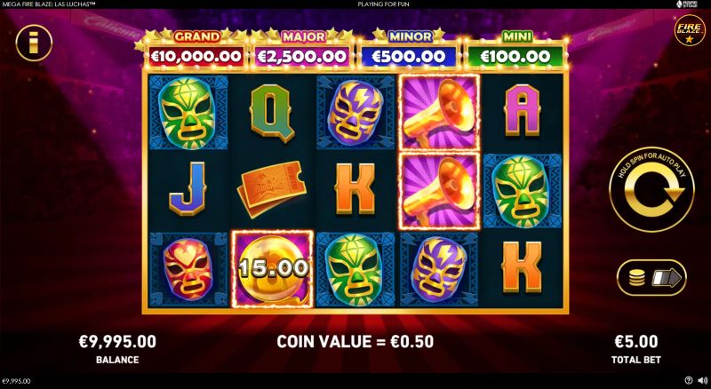 Mega Fire Blaze: Las Luchas gameplay screenshot
