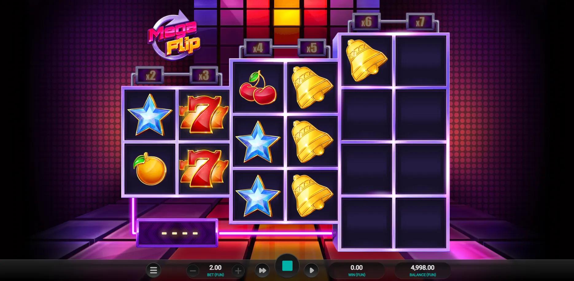 Mega Flip slot gameplay screenshot