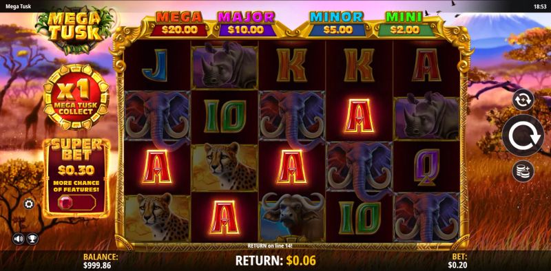 Mega Tusk gameplay screenshot