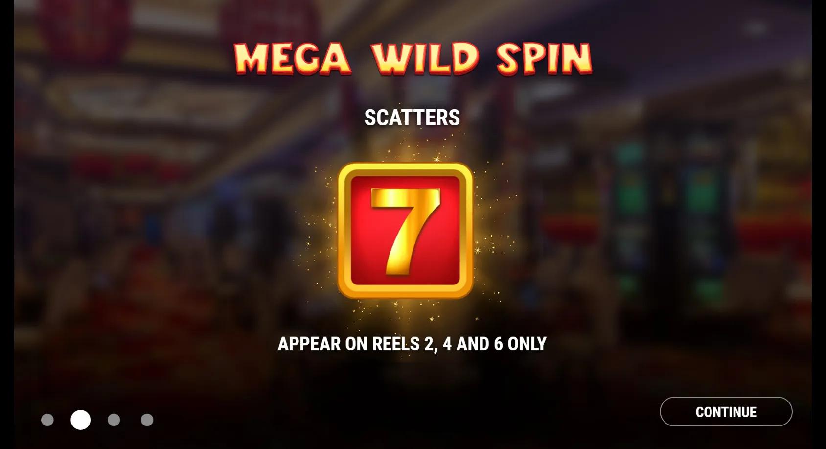 Mega Wild Spin slot gameplay screenshot