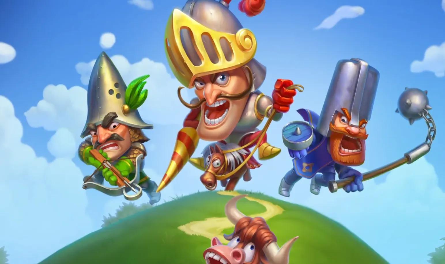 Micro Knights slot gameplay screenshot