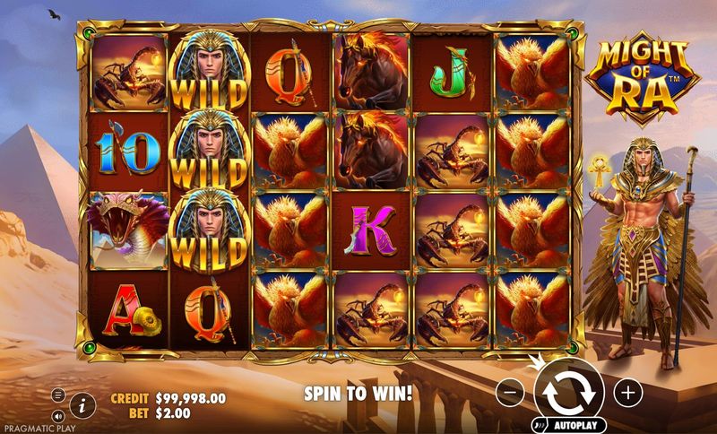 Might of Ra gameplay screenshot