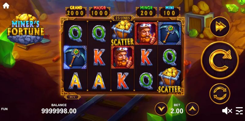 Miner's Fortune gameplay screenshot