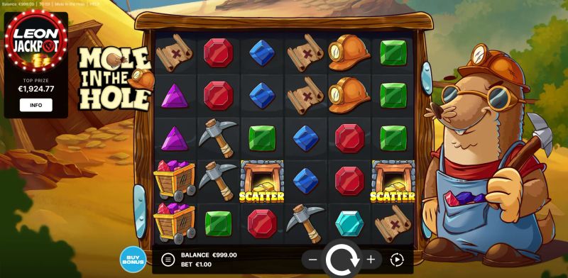 Mole in the Hole gameplay screenshot