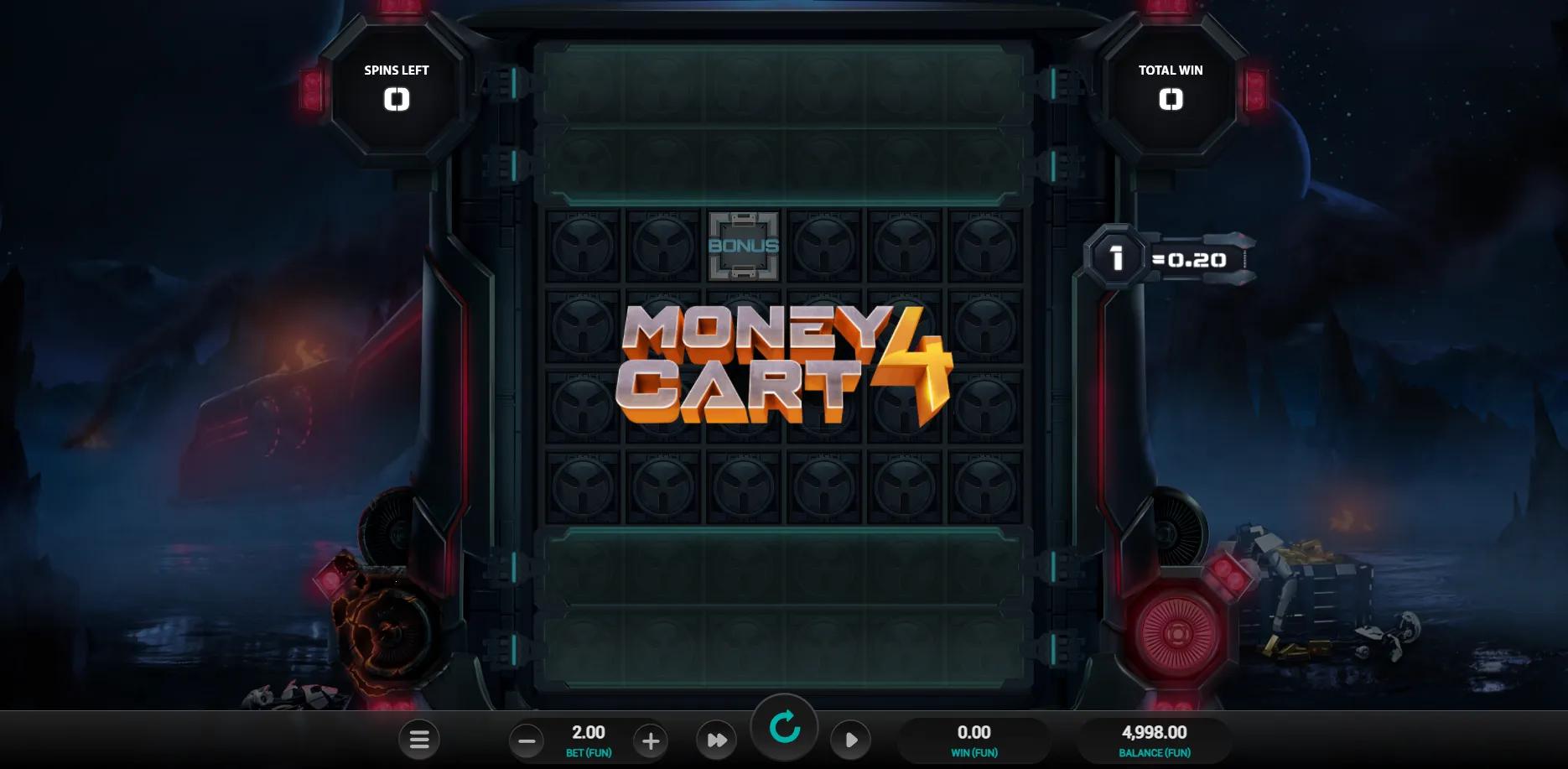 Money Cart 4 slot gameplay screenshot