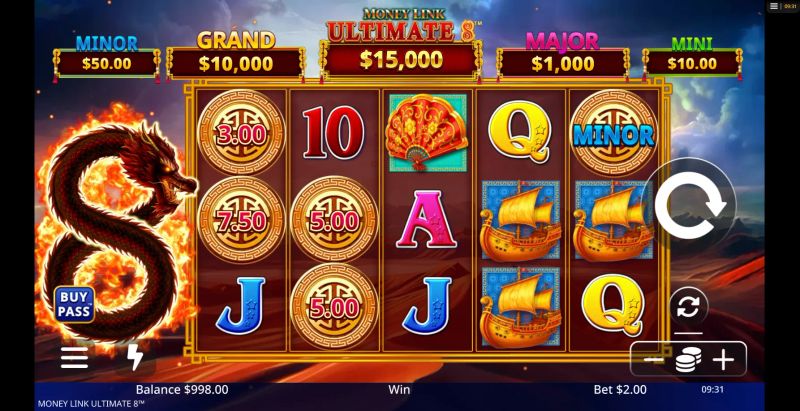 Money Link Ultimate 8 gameplay screenshot