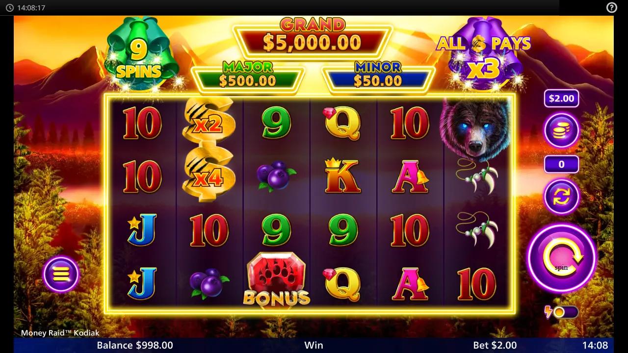 Money Raid Kodiak gameplay screenshot