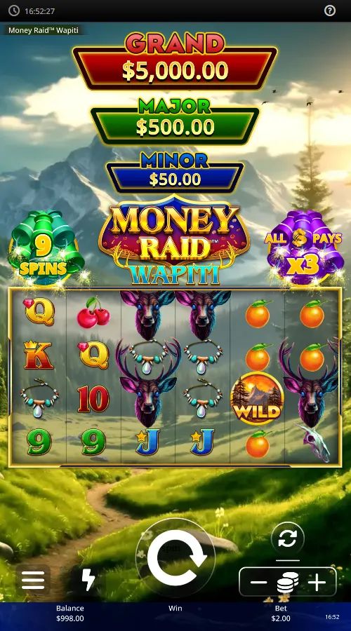 Money Raid Wapiti gameplay screenshot