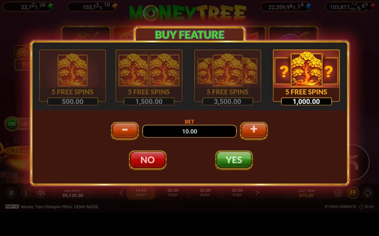 Money Tree Ultra Spin PRAG - screenshot 3