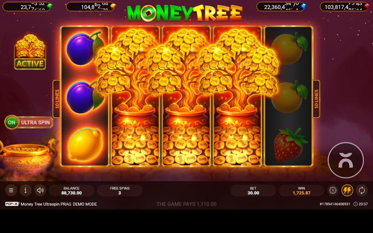 Money Tree Ultra Spin PRAG - screenshot 4