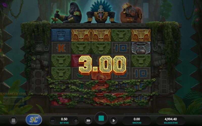 Monkey Gods of the Inca gameplay screenshot